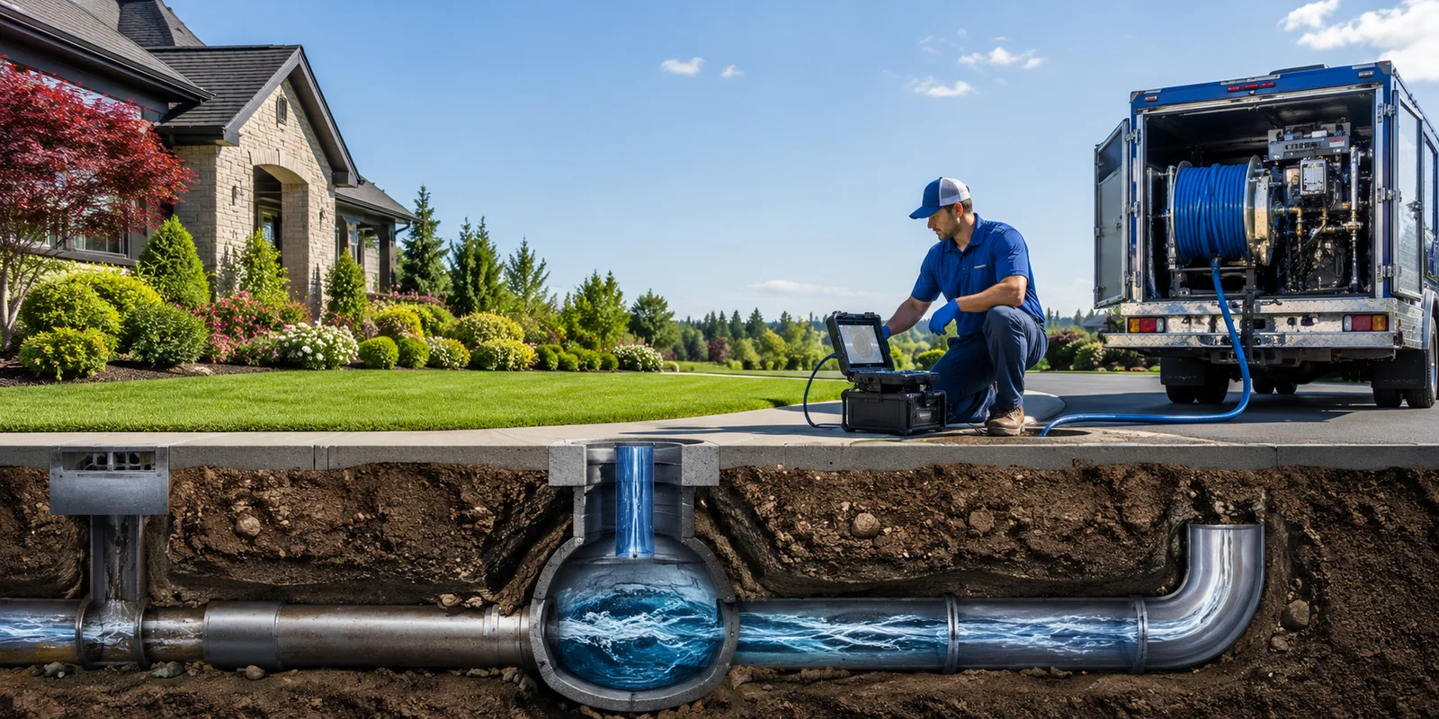 Drainage restoration information for Lexington, IN